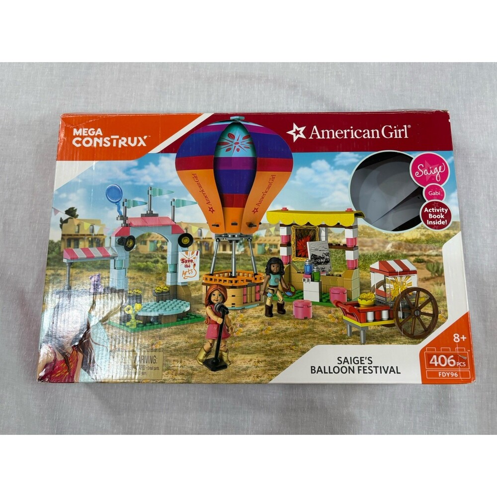 Mega Construx American Girl “Saige's Balloon Festival” Construction Set